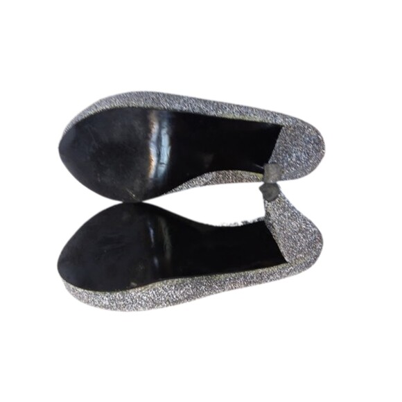 Dibanhy Shimmer 6.5 Ladies Wedge Heel Platform High Heel Shoes Formal Dress - Picture 5 of 7